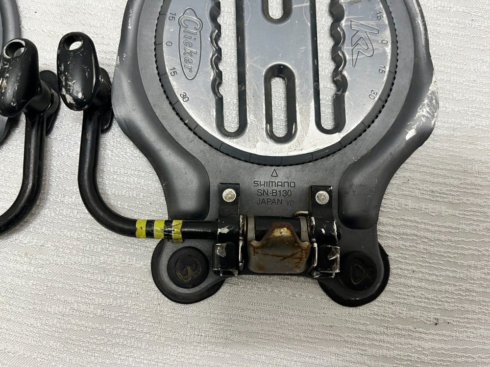 Shimano K2 Clicker SN-B130 Step-In Snowboard Bindings GREAT Fast