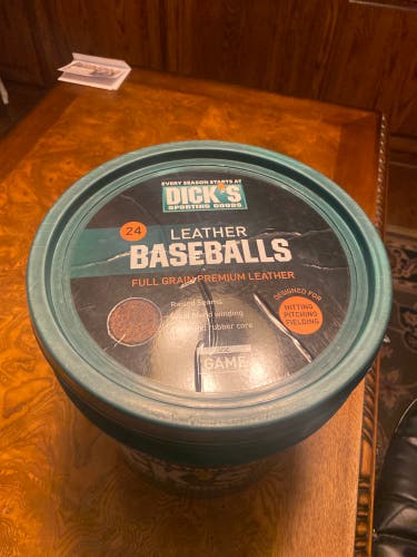 Used Rawlings 24 Pack (2 Dozen) Official Major League Baseballs