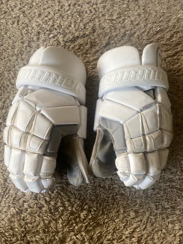 Used Goalie Warrior Extra Large Nemesis Lacrosse Gloves