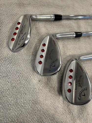 Like New Men's Callaway Right Handed Mack Daddy 4 Wedge Set 52, 56, 60 degree - Limited Edition