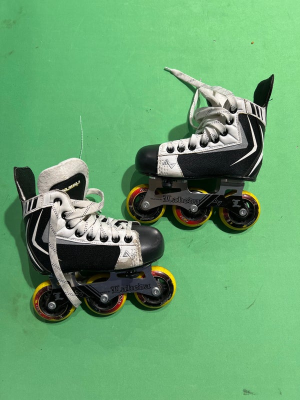Youth Used Alkali Inline Skates Size Small  (Youth 7 - 10)