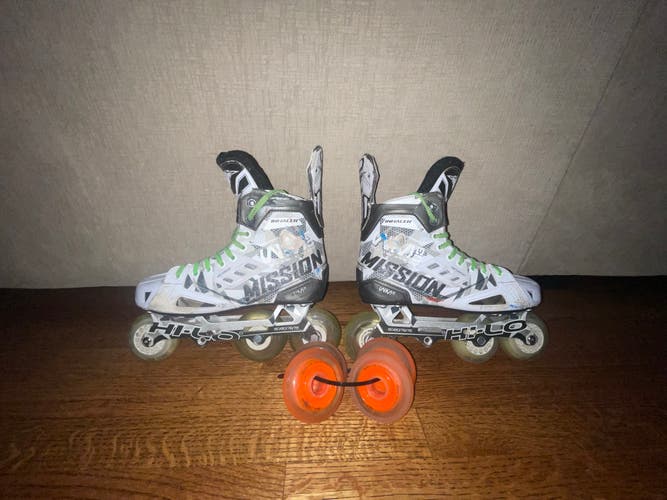 They are for sale right now. and they come with orange.labeda wheels