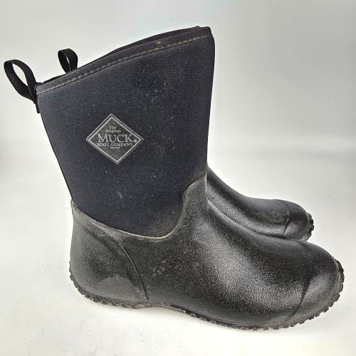 Muck Boot Womens Size: 6 Black Waterproof Boots Work Chore Winter Mid-Calf