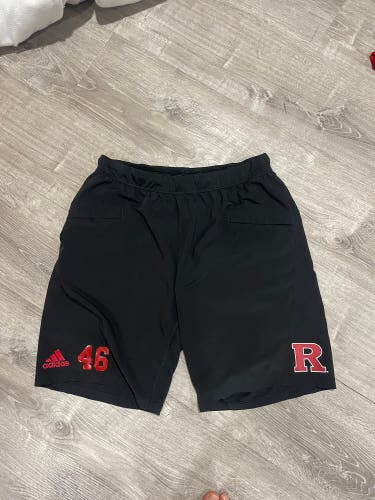 Rutgers Adidas Men’s Lacrosse Shorts - XL