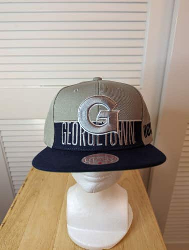 NWS Georgetown Hoyas Mitchell & Ness Snapback Hat NCAA