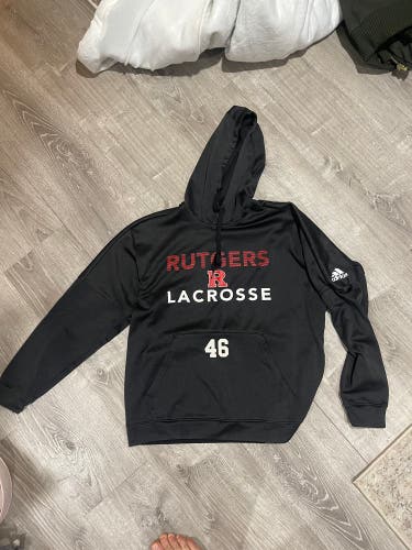 Rutgers Adidas Mens Lacrosse Sweatshirt -XL #46