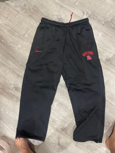 Rutgers Nike Men’s Lacrosse Fleece Lined Sweatpants - L