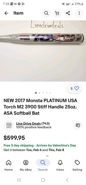 2023 Monsta Pink Torch SE USA/ASA Softball Bat for Sale at Bats Plus