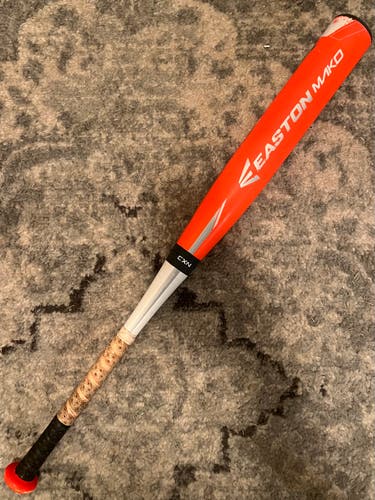 CLEAN!! Goat!! 2015 Easton Mako Bat (-11) 17 oz 28" CREAMSICLE!!