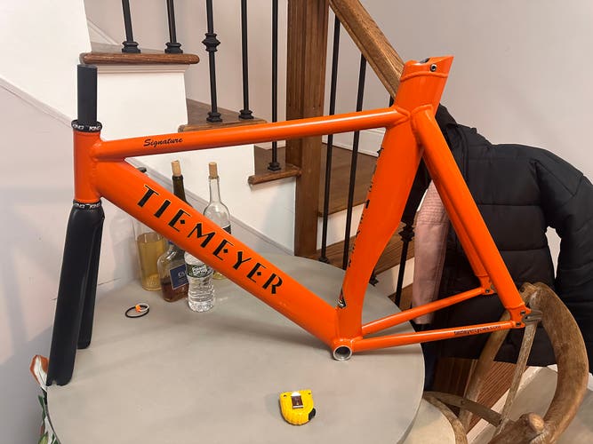 Tiemeyer track bike bicycle frameset single speed pista size 54