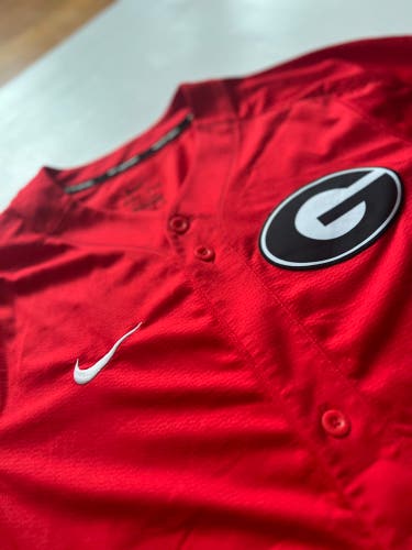 Nike University of Georgia baseball jersey