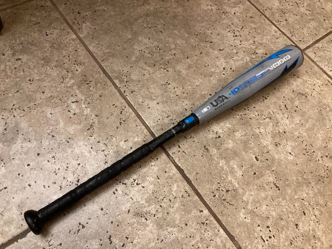 Used 2019 DeMarini Hybrid Voodoo Bat (-10) 18 oz 28" USA