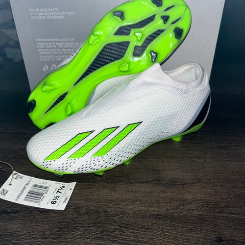 NEW SZ 6.5 M/7.5W Adidas X SpeedPortal.3 LL FG Laceless Soccer Cleat