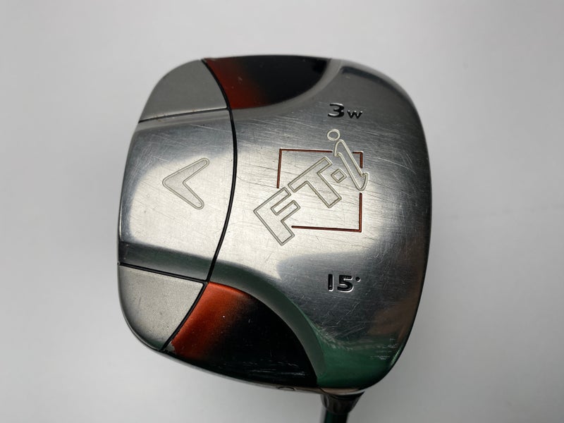 Callaway FT-i Squareway 3 Fairway Wood 15* Fujikura Fit On M Regular Graphite RH