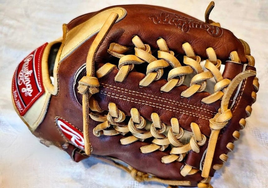 Used Right Hand Throw Rawlings Infield Pro-Select Glove 11.5" (Cleaned, Conditioned And Adjusted