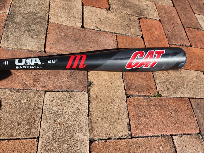 Used Marucci Alloy CAT Bat (-11) 17 oz 28"