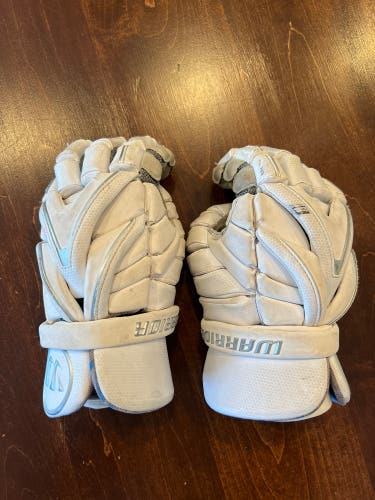 Used Warrior Large Evo Lacrosse Gloves