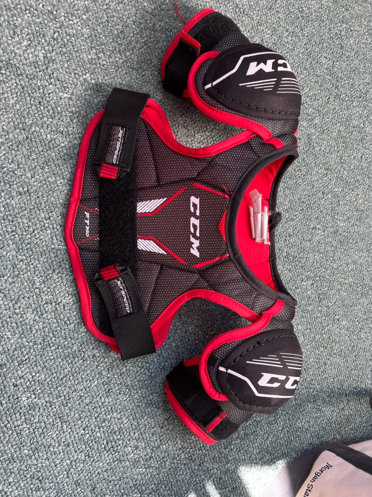 Used Small CCM JetSpeed FT350 Shoulder Pads