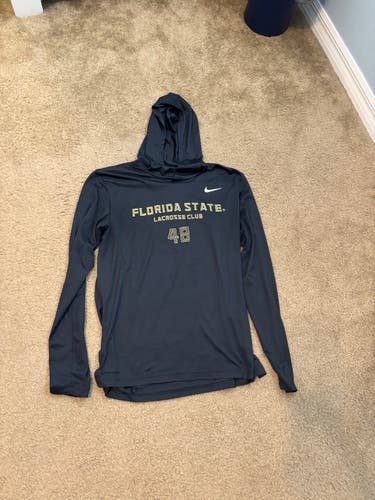 FSU Lacrosse lightweight hoodie team issued