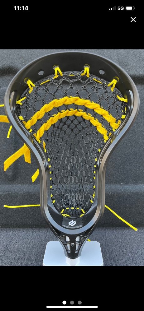 New Custom strung Towson Black/Yellow Stringking Mark 2V
