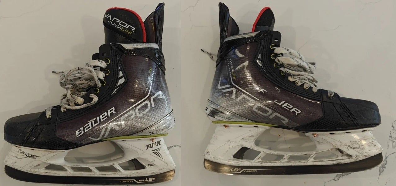 Bauer Hyperlite Skates Size 9.5 Fit 2 Ice Hockey Skate LS5 Carbon steal Tuuk Sr