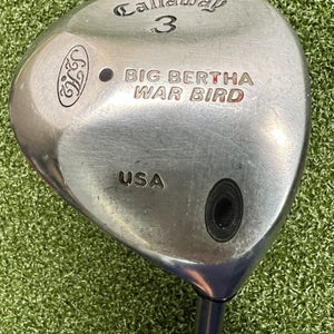 Callaway Big Bertha Warbird 3 Wood / Regular Graphite / 43.5" / NEW GRIP /sa6922