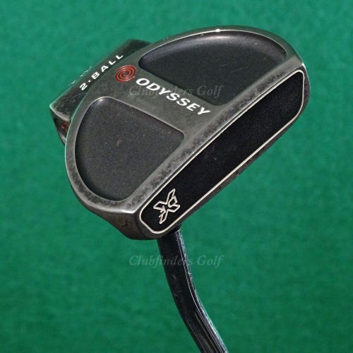 Odyssey DFX 2-Ball 35" Putter Golf Club w/ Super Stroke *Dent*
