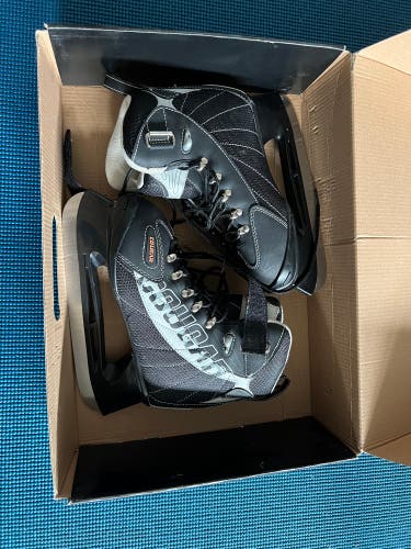 American Athletic camo soft boot hockey skate