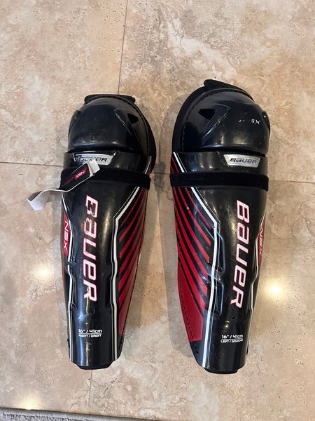 Bauer NSX Senior Hockey Shin Guards 16”