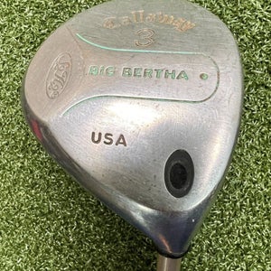 Callaway Big Bertha 3 Wood /  Ladies Gems  Graphite / 42" / NEW GRIP / sa6933