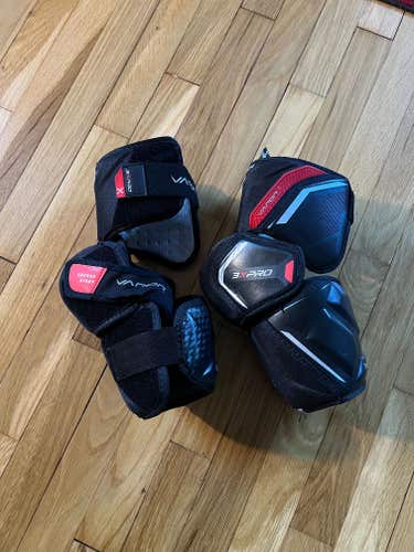 Senior Used Large Bauer Vapor 3X Pro Elbow Pads