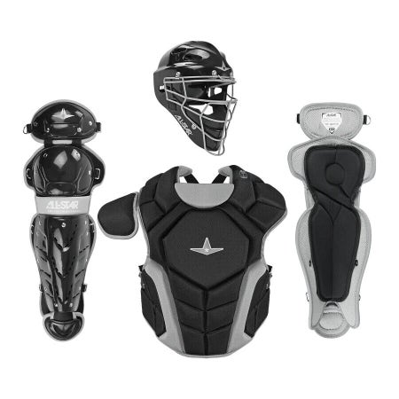 All-Star Top Star Series Ages 9-12 CATCHING KIT CKCC-TS-912-BK MEETS NOCSAE