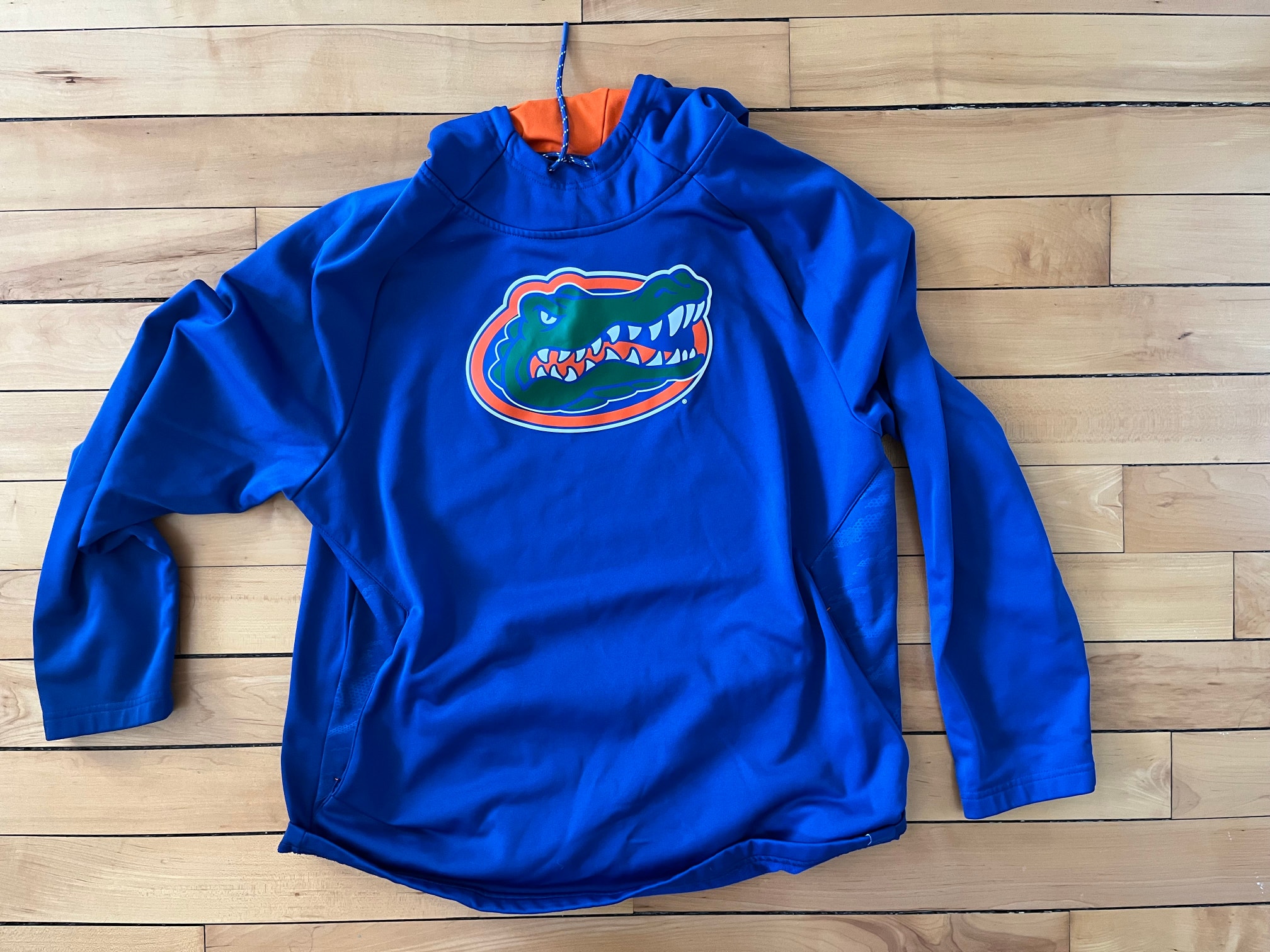 Florida Gators XL Fanatics Branded Logo Pullover Hoodie - Royal