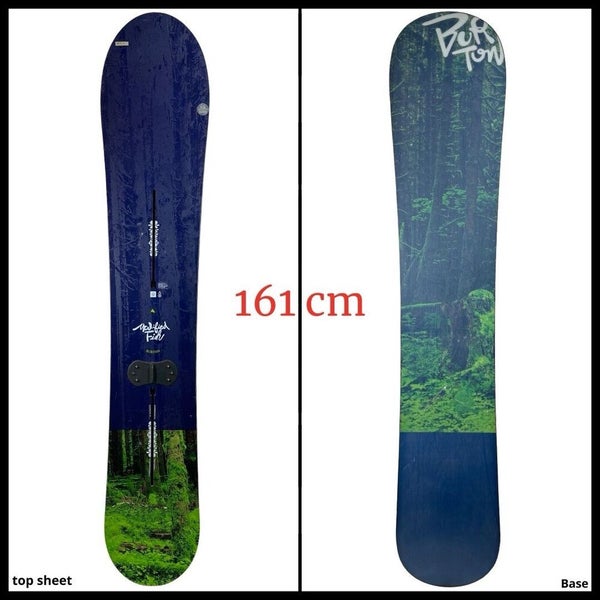 1510 Burton Modified Fish Directional Flat Top mens Snowboard Size 161 cm