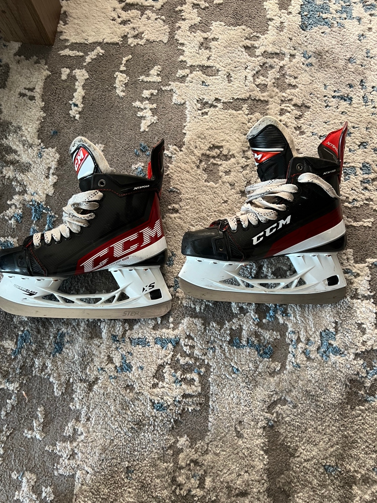 Used CCM 6.5 JetSpeed FT4 Hockey Skates