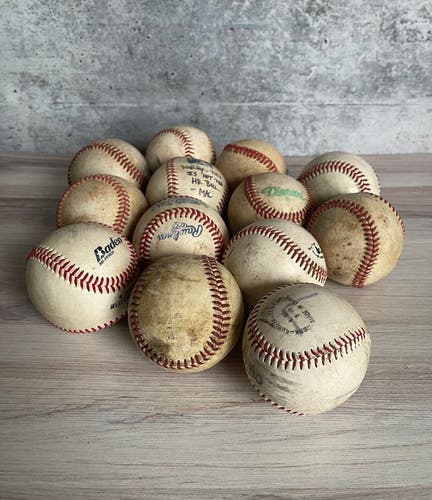 used baseballs. Great for BP & practice.