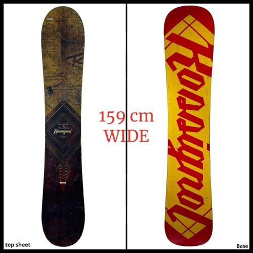 #1517 Rossignol Templar Magtek Mens Snowboard Size 159 WIDE