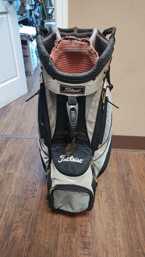 Titleist 14 Divider Golf Cart Bag Gray/Black