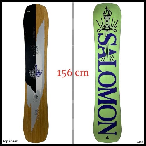 #1521 Salomon Assassin Mens Snowboard 2023 Size 156 cm