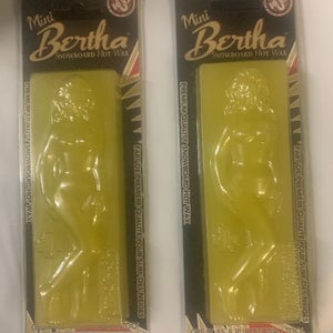 combo 2 pack KUU Canada premium  snowboard wax