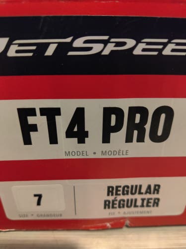 New Senior CCM JetSpeed FT4 Pro Hockey Skates Regular Width 7