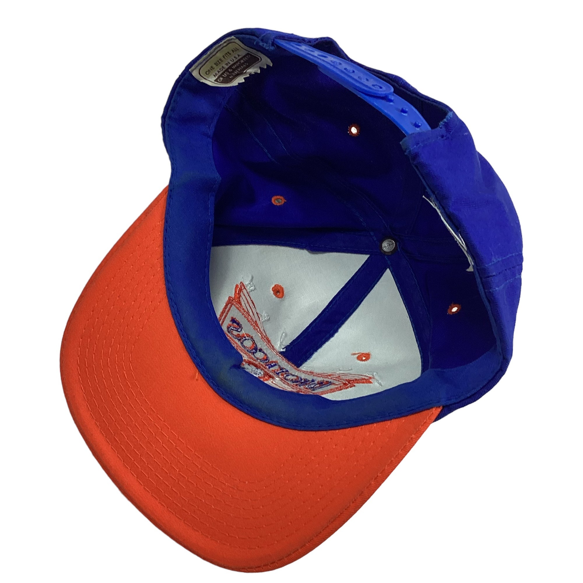 Vintage Denver Broncos Drew Pearson companies NFL snapback hat. Made in the  USA. Stitched graphic.