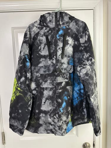 Gray Used Large Volcom Jacket