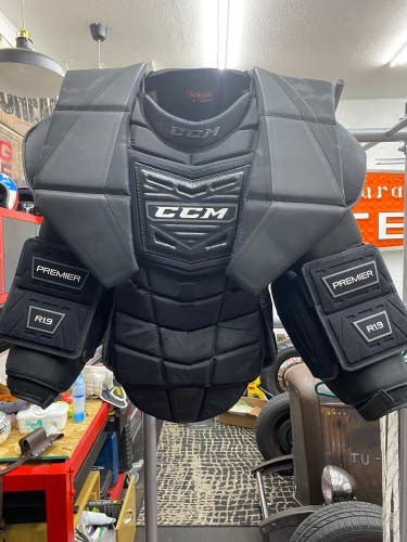 Used XL CCM  Premier R1.9 Goalie Chest Protector