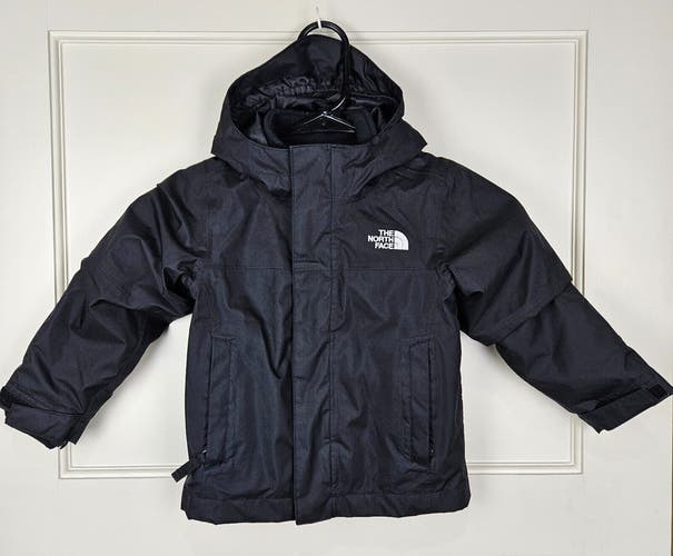 The North Face Dryvent Toddler 3-in-1 Tri climate Waterproof Jacket Black 2T
