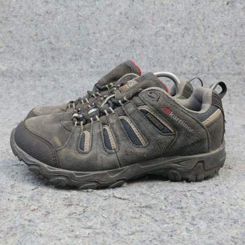Karrimor Mount Low Junior Waterproof Hiking Shoes Boys Size 4Y Gray Low Top