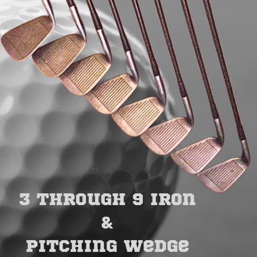 Yamaha Secret-III Professional Carbon Iron Graphite Shaft Set 3-9 + Pitching Wedge