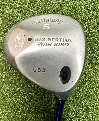 Callaway Big Bertha Warbird 5 Wood /  Superlite Senior Graphite / 41"/ sa6935