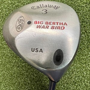Callaway Big Bertha Warbird 3 Wood / RCH 90 Regular Graphite / 43"/ sa6938
