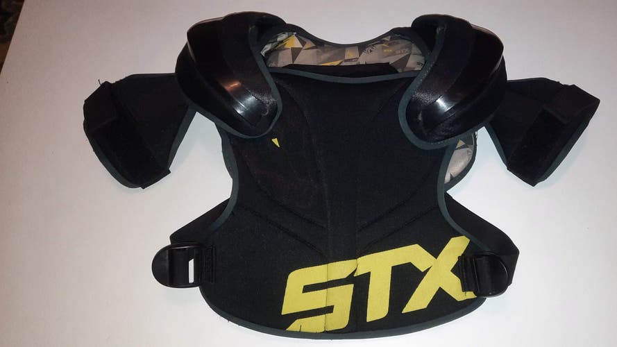 STX Lacrosse Stallion 100 Chest and Shoulder Protector- Size Medium